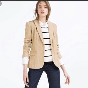 NWOT Zara corduroy tan blazer
